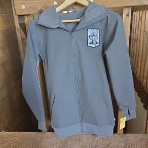 Gray Kids Hoodie